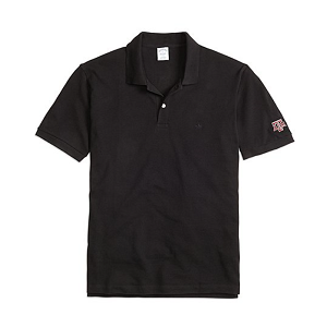 Texas A&M University Slim Fit Polo - Black
